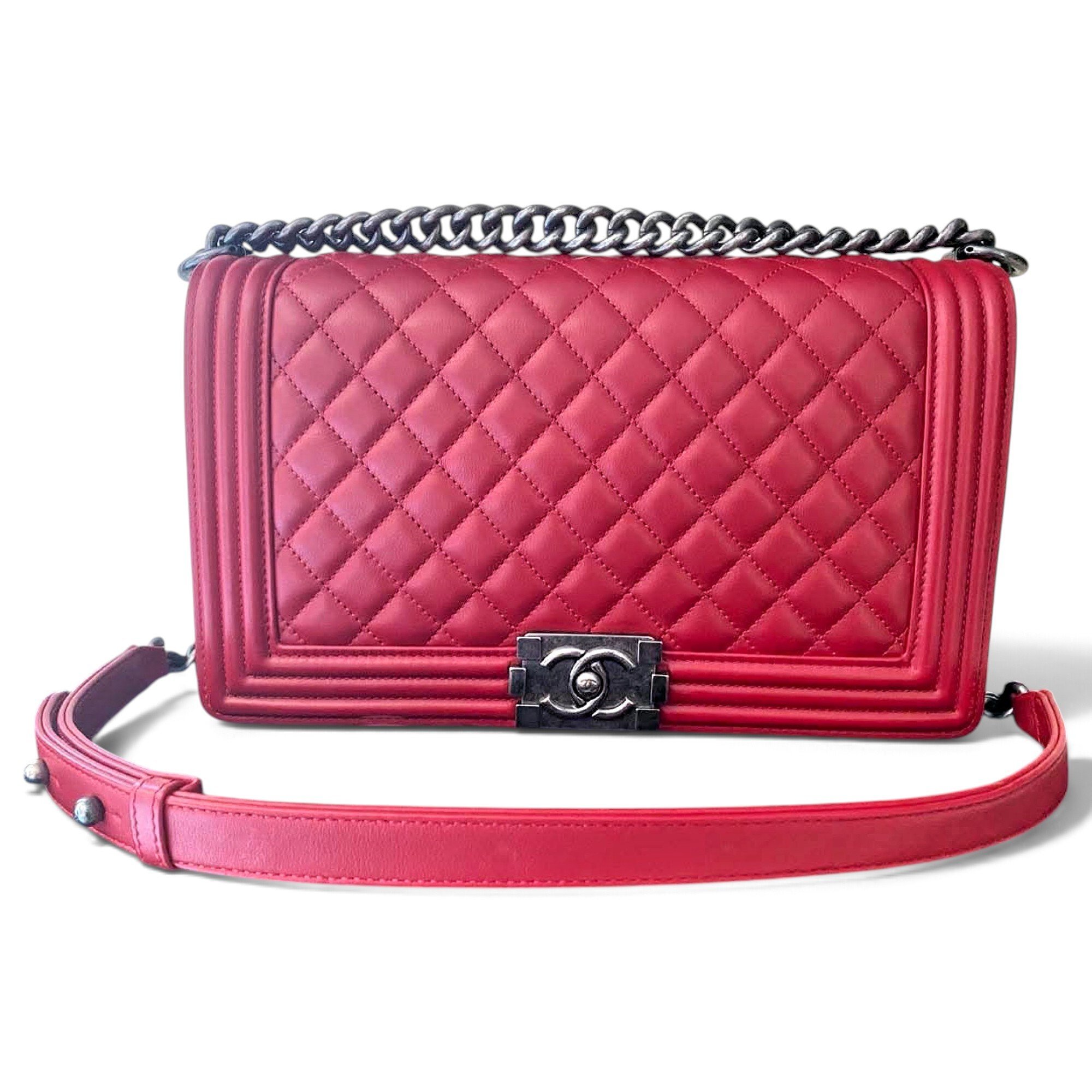 Boy leather handbag