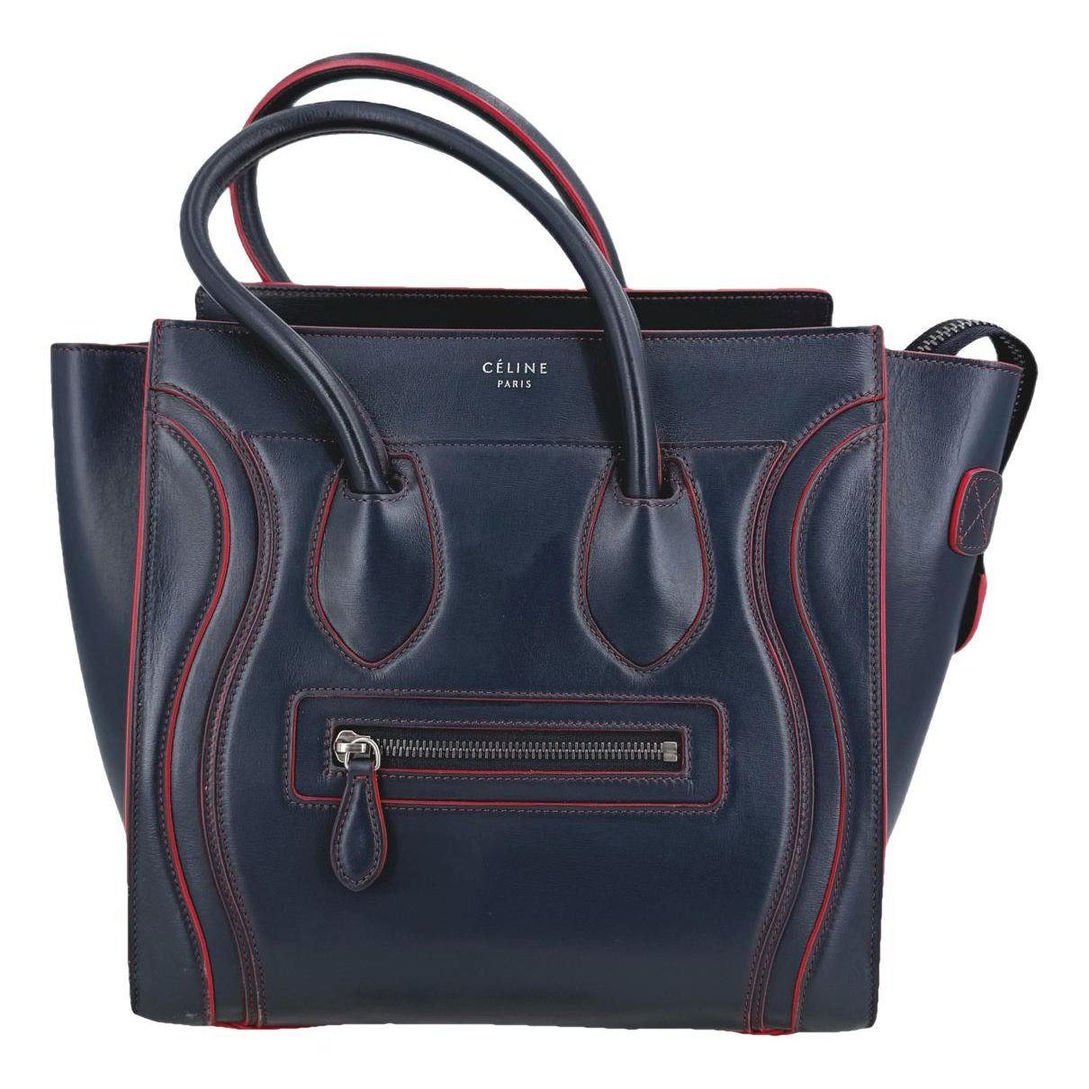 Luggage leather handbag