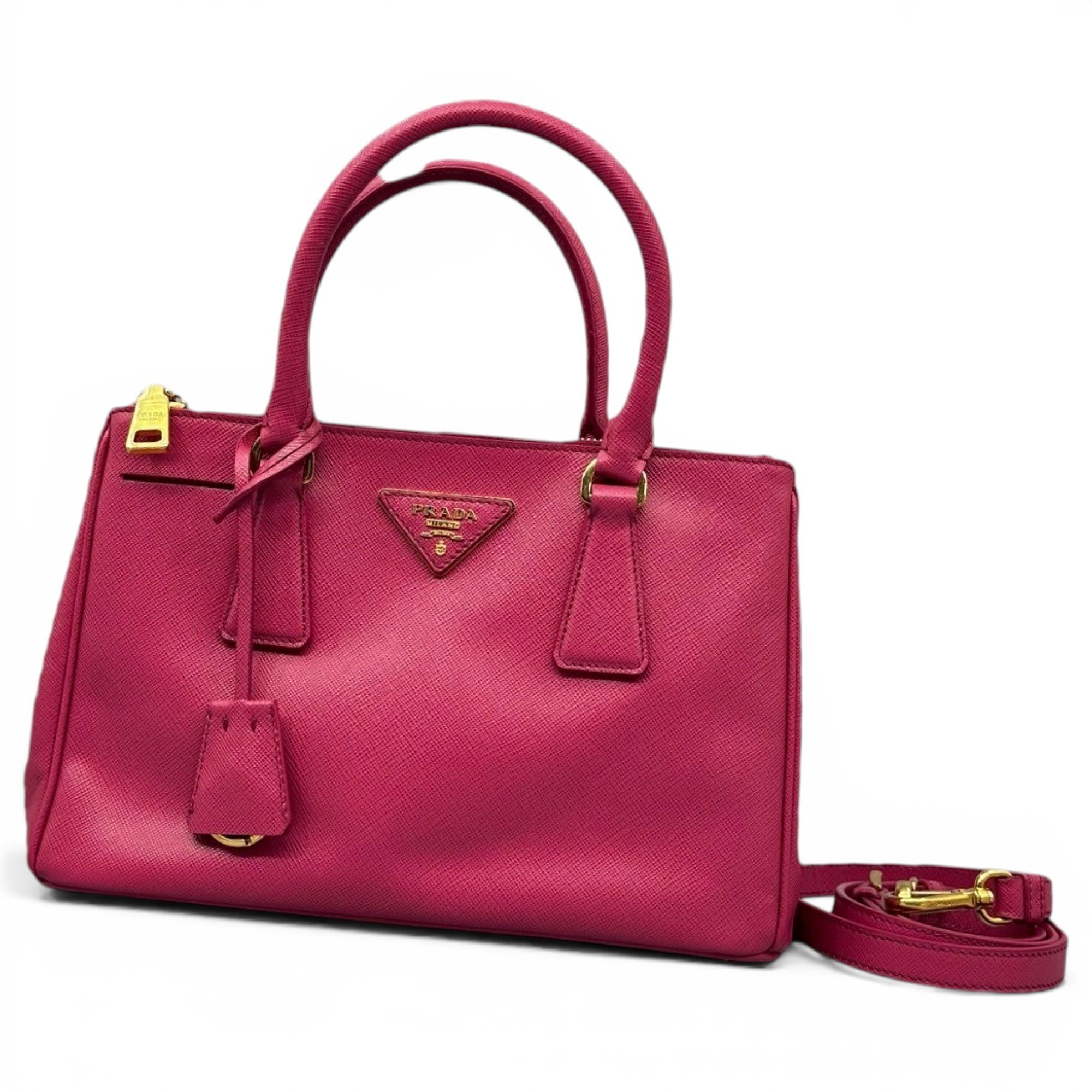 Galleria leather handbag