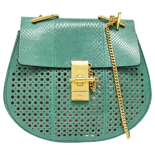 Drew leather crossbody bag