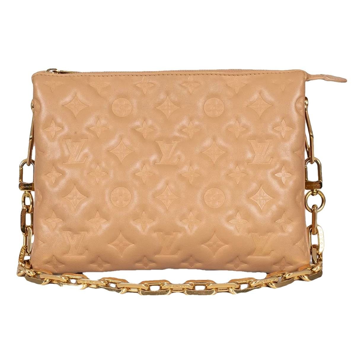 Coussin leather handbag