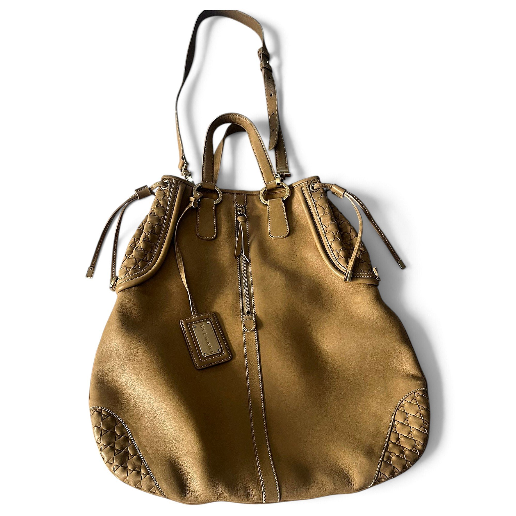 Leather handbag