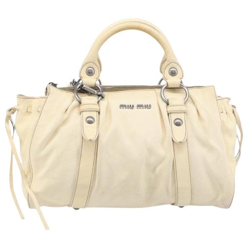 Miu Miu Vitello leather handbag