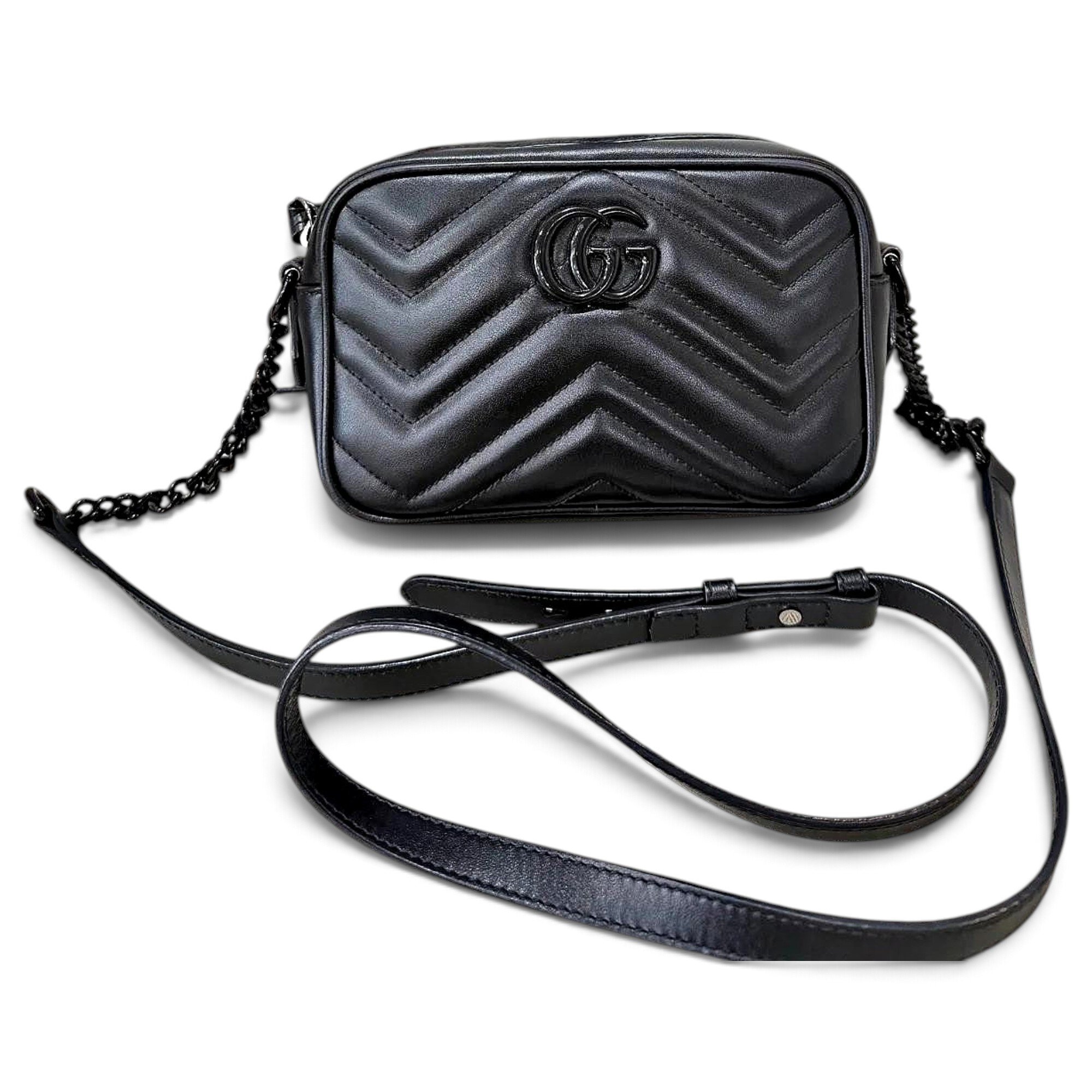 GG Marmont leather crossbody bag