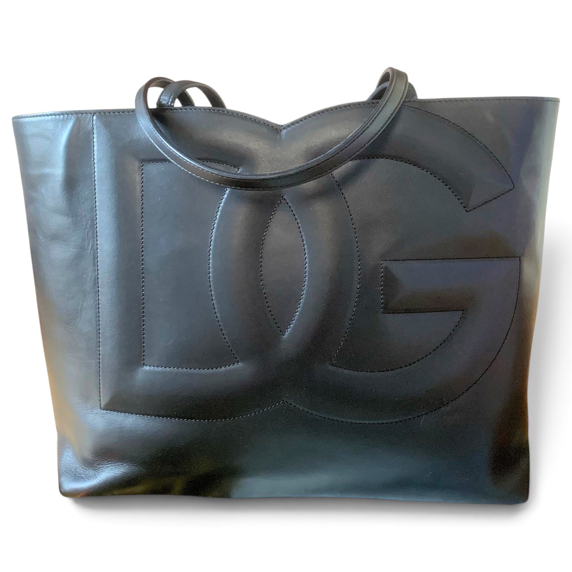 DG Daily leather tote