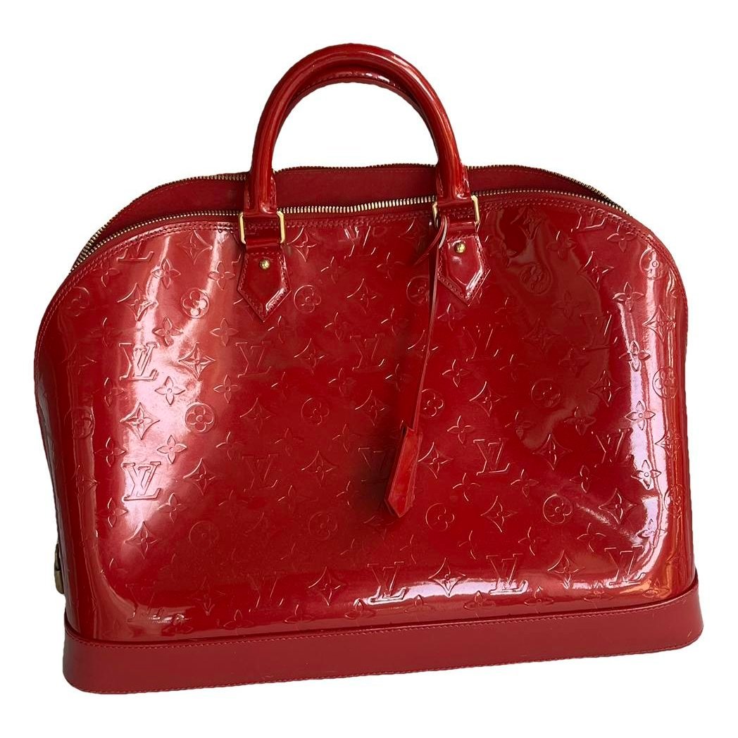 Alma patent leather handbag