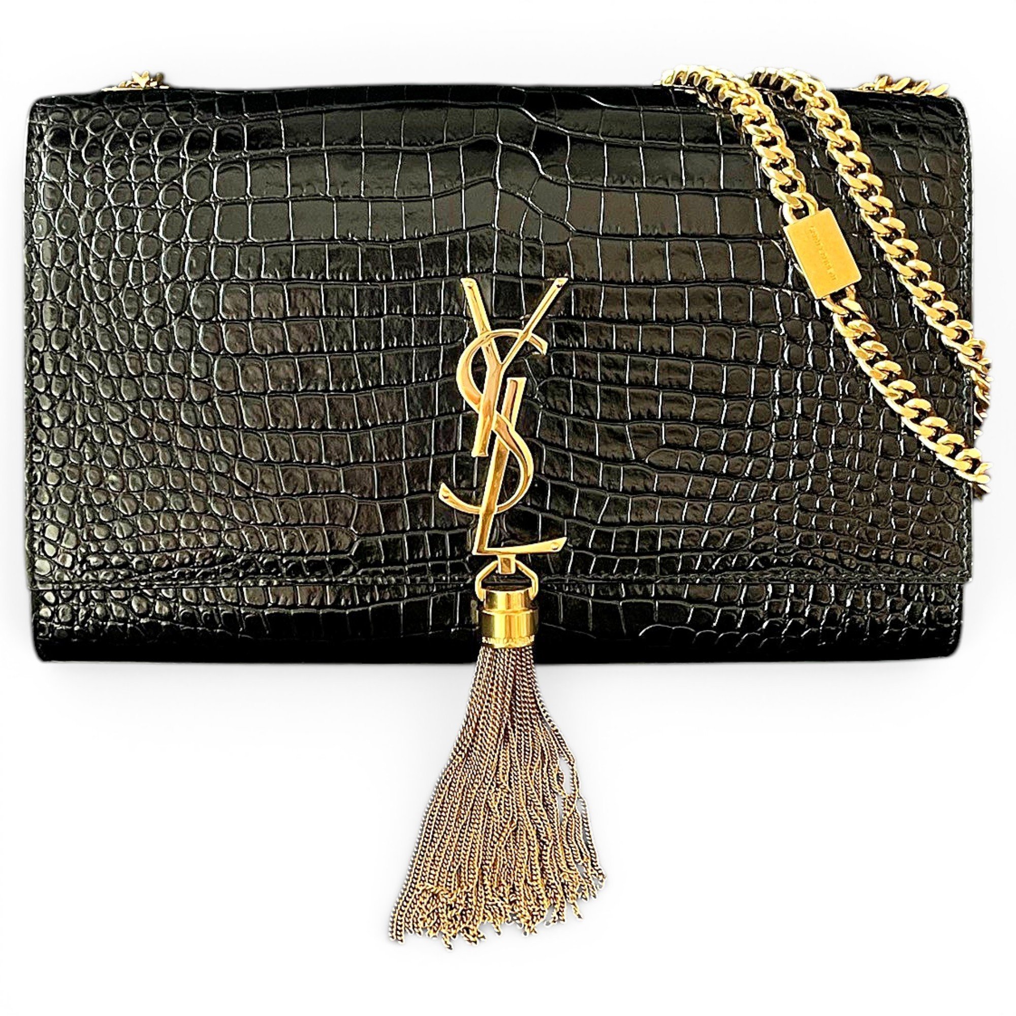 Pompom Kate leather crossbody bag
