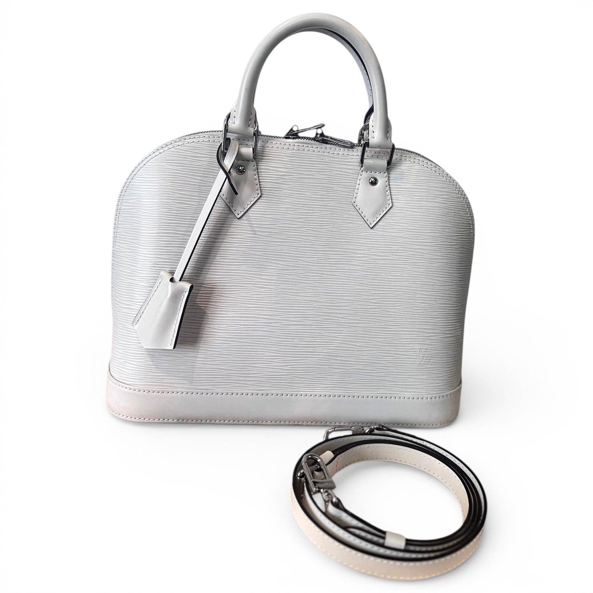 Alma leather handbag