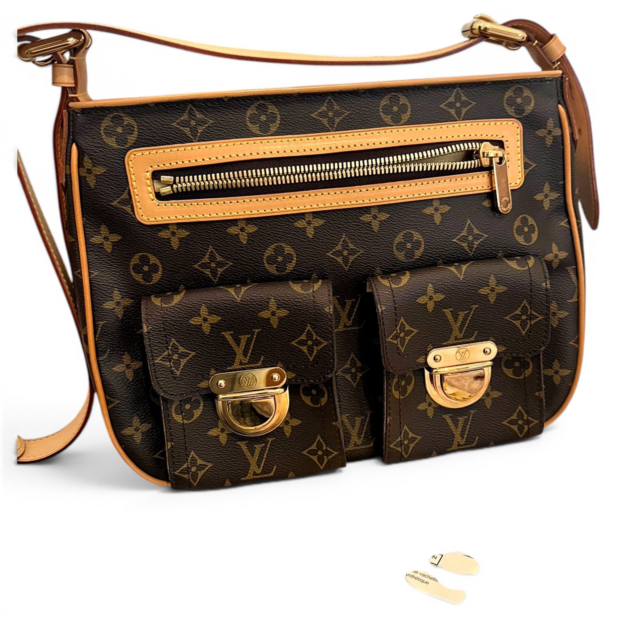 Hudson leather crossbody bag