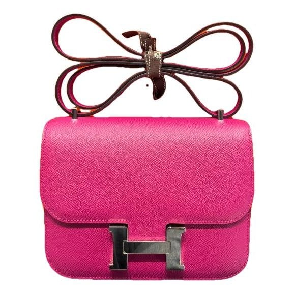 Hermes Constance Handbag Rose Pourpre Epsom Leather 2018