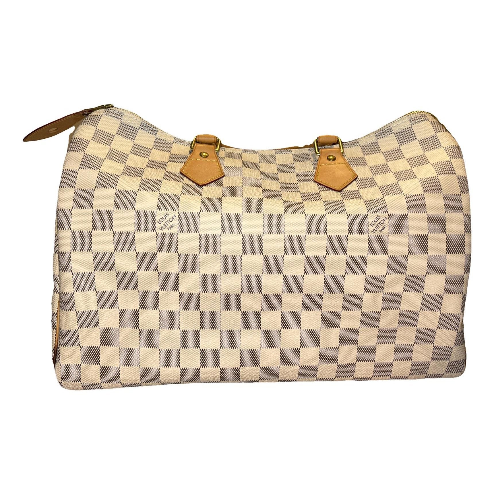 Speedy leather handbag