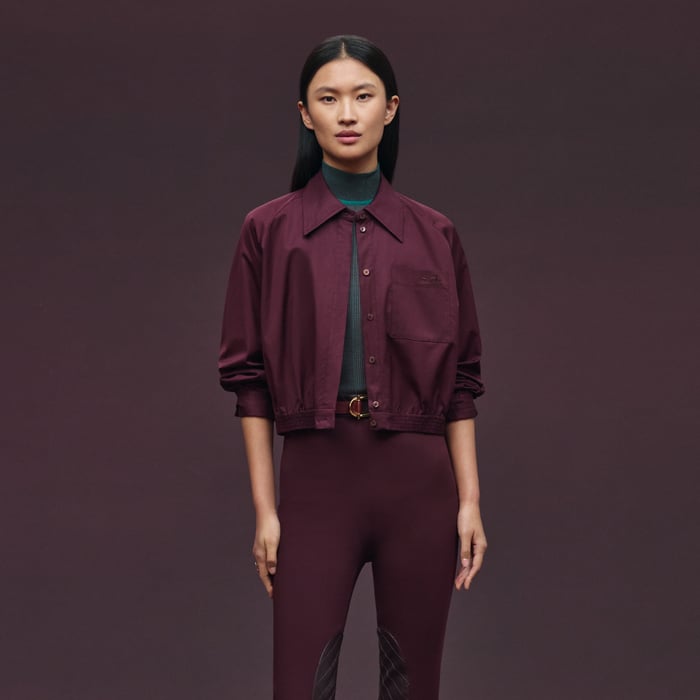 Rouge Bordeaux Shirt Jacket