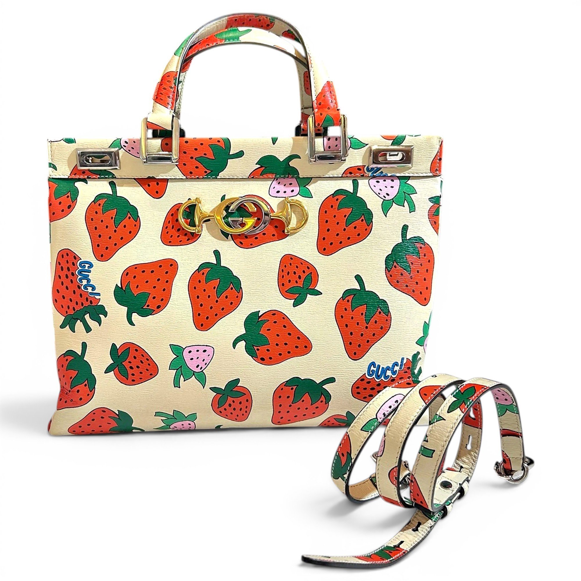 Zumi leather handbag