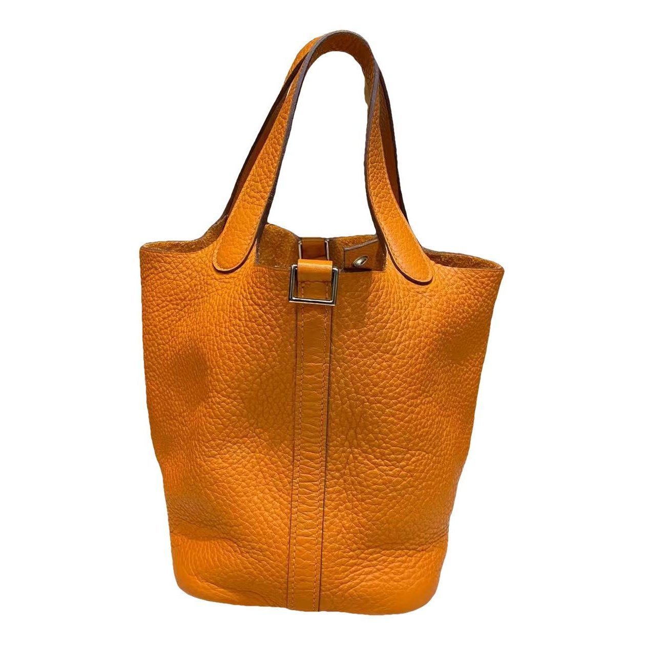 Picotin leather handbag