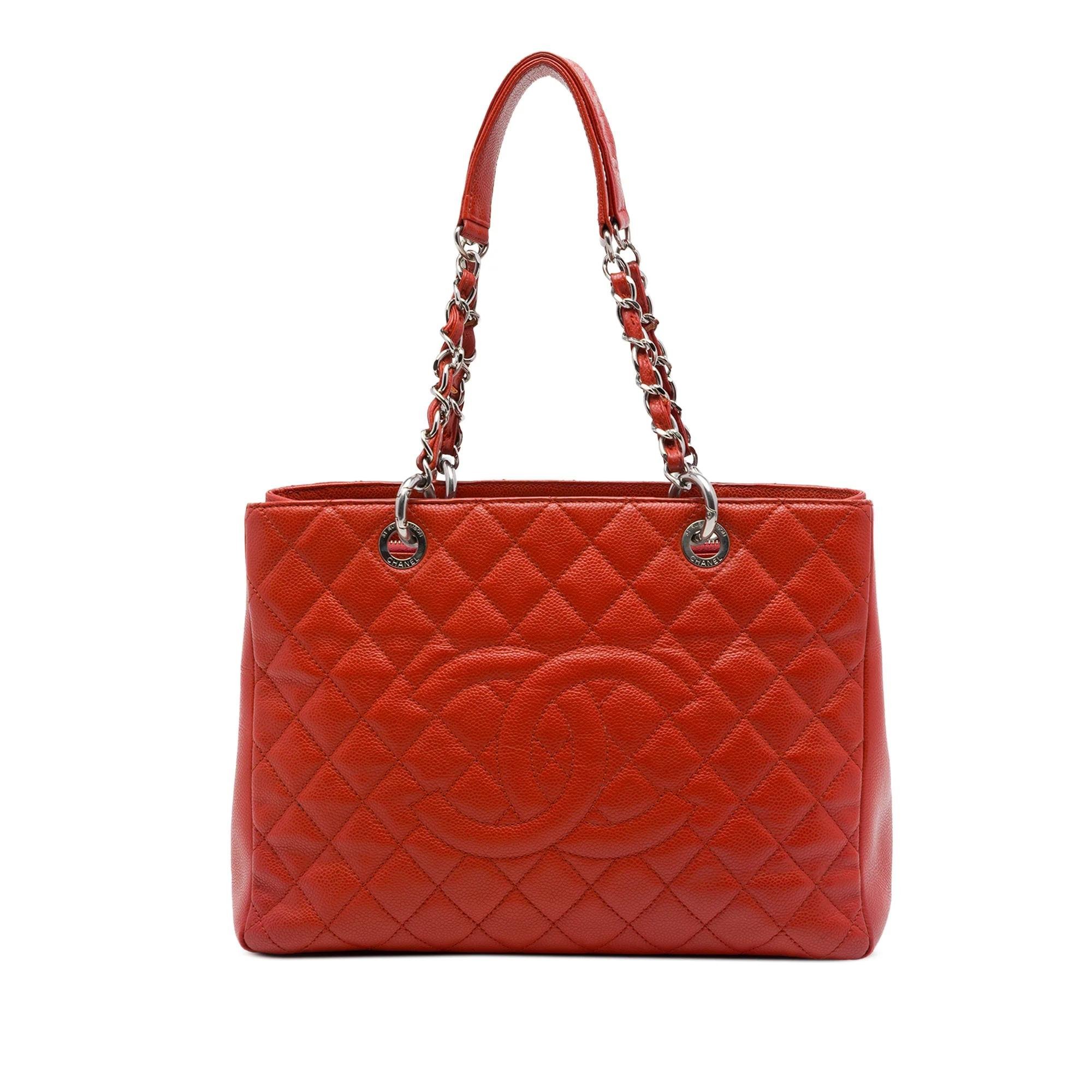 Grand shopping leather tote