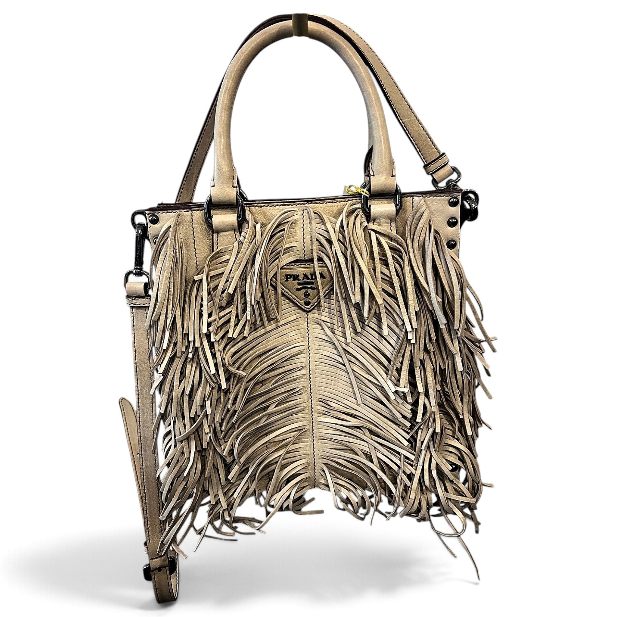 Leather handbag