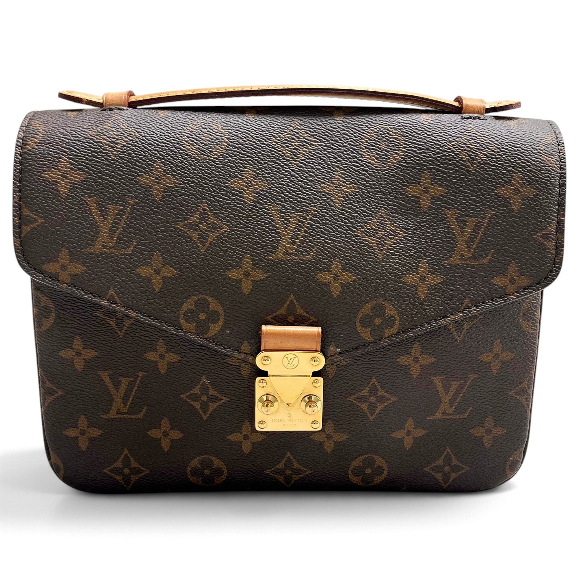 Metis leather handbag