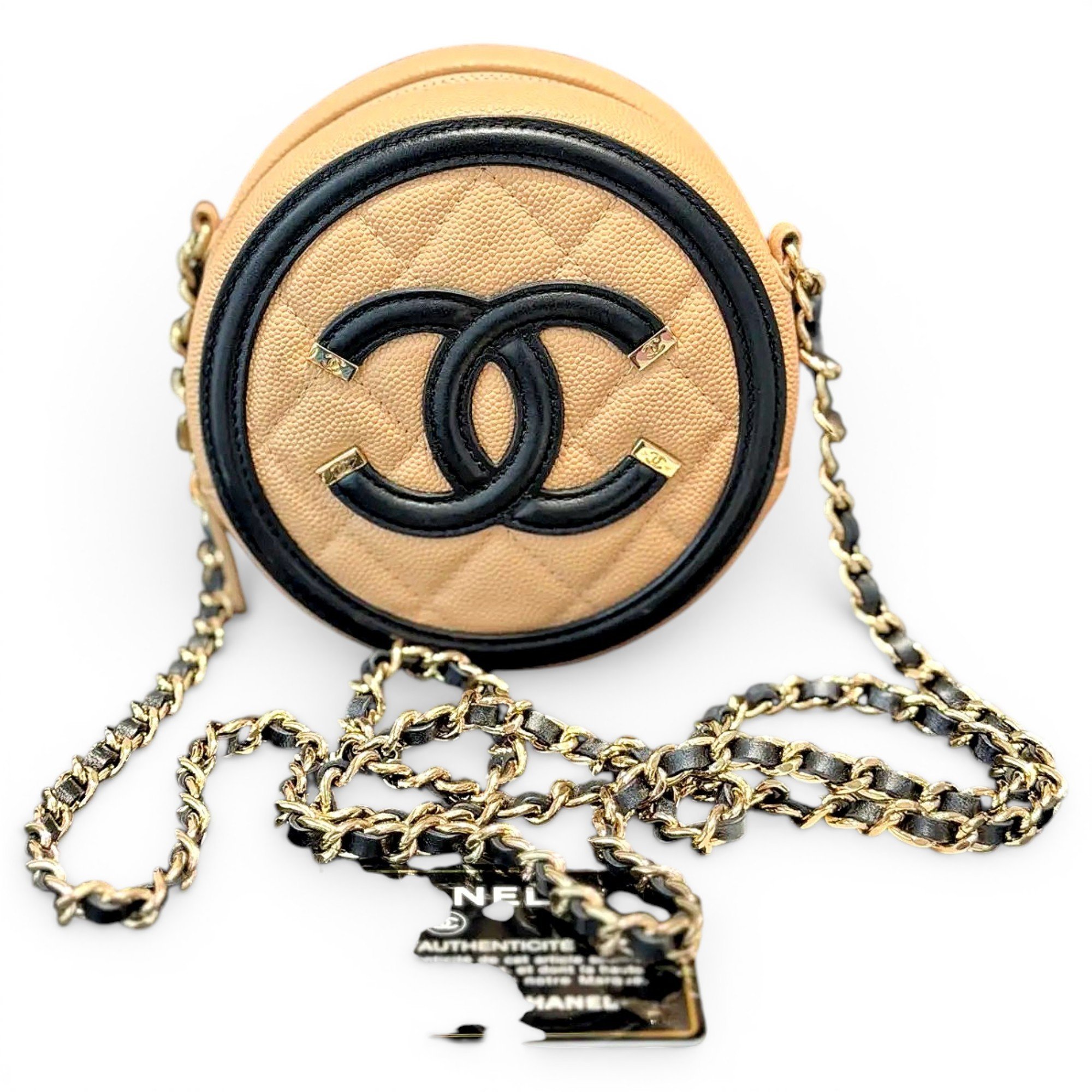 Chanel 19 leather handbag