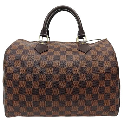Nano Speedy / Mini HL leather handbag