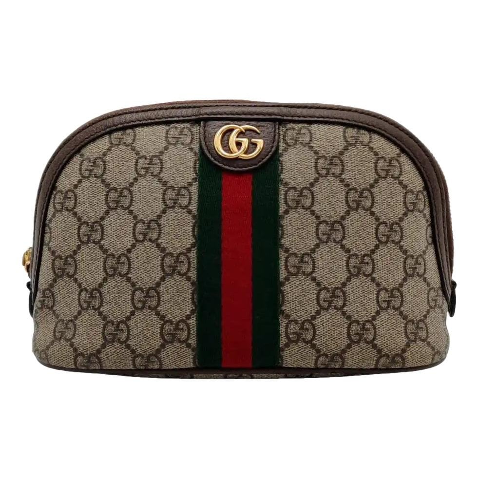 Ophidia leather crossbody bag
