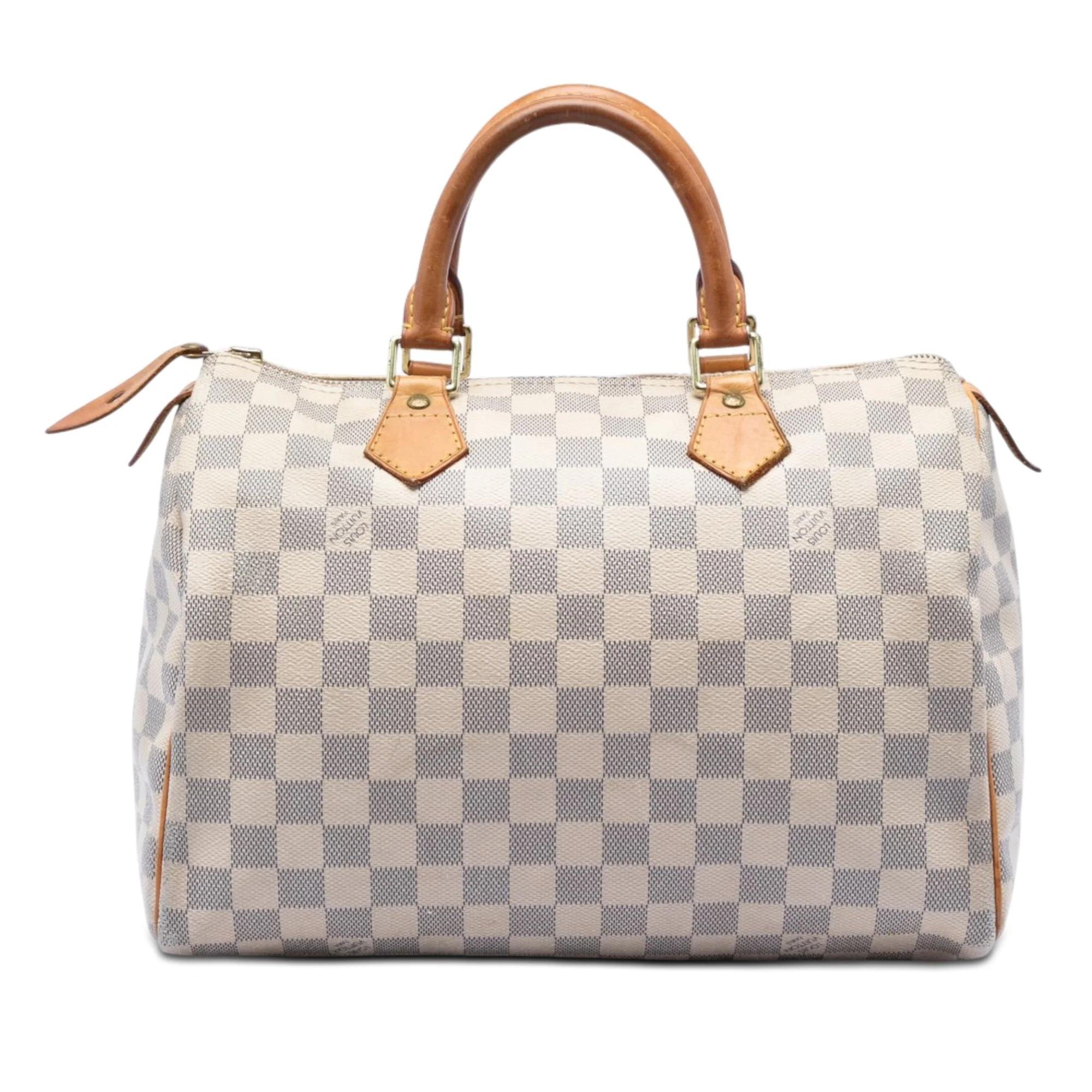 Speedy leather bag