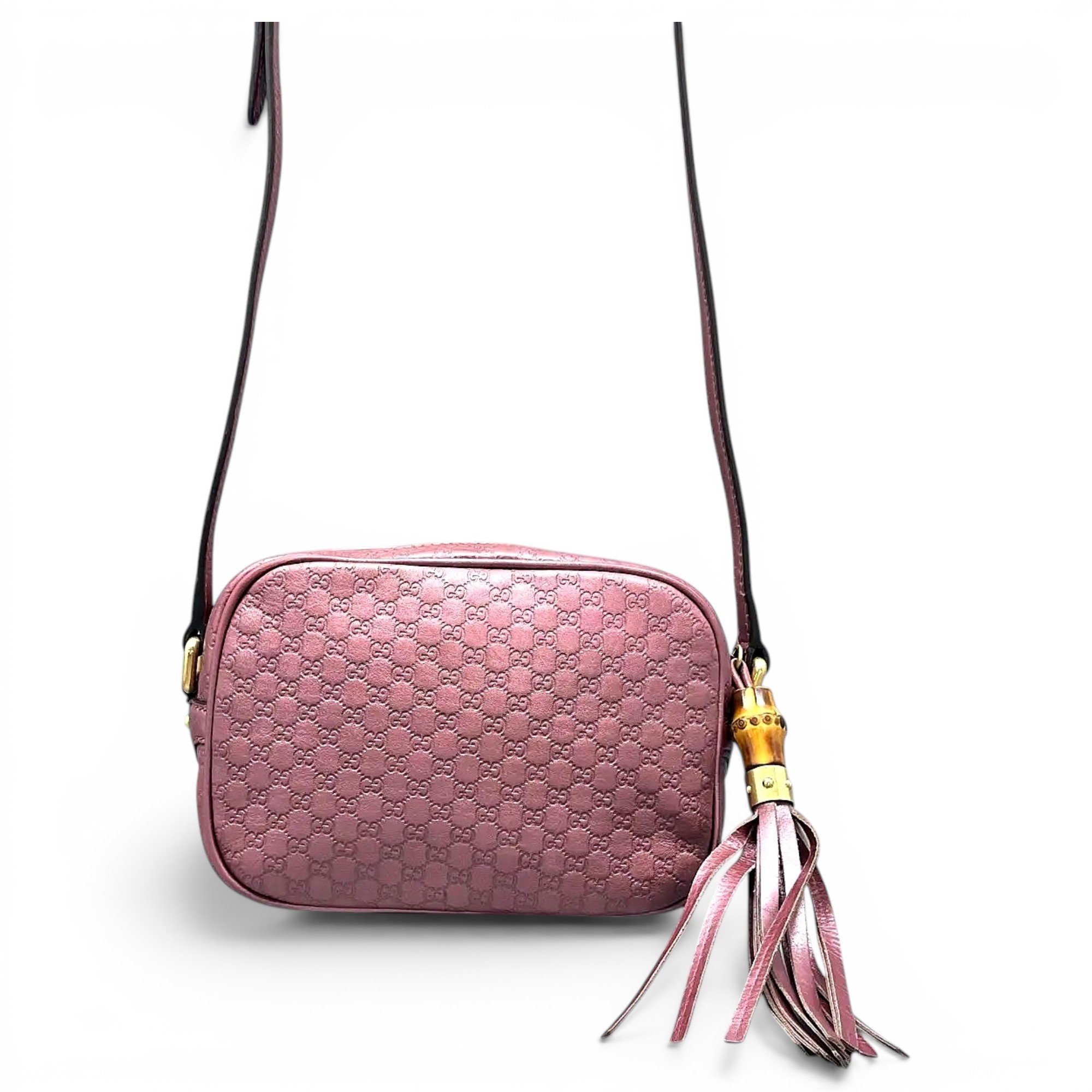 Leather crossbody bag
