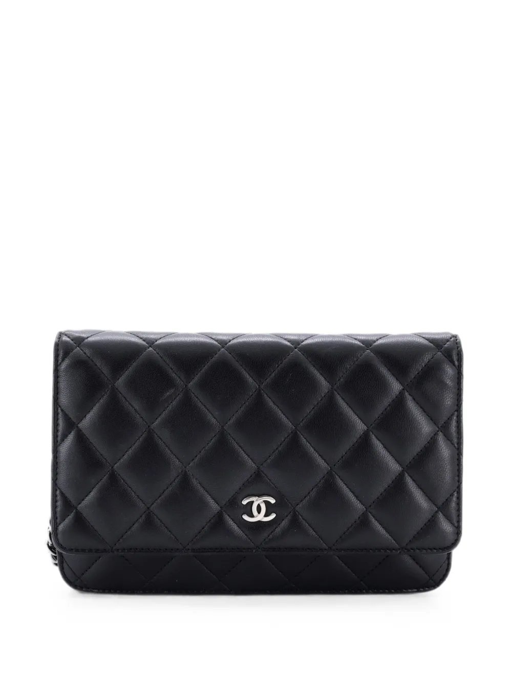 Wallet on Chain Quilted Lambskin crossbody bag