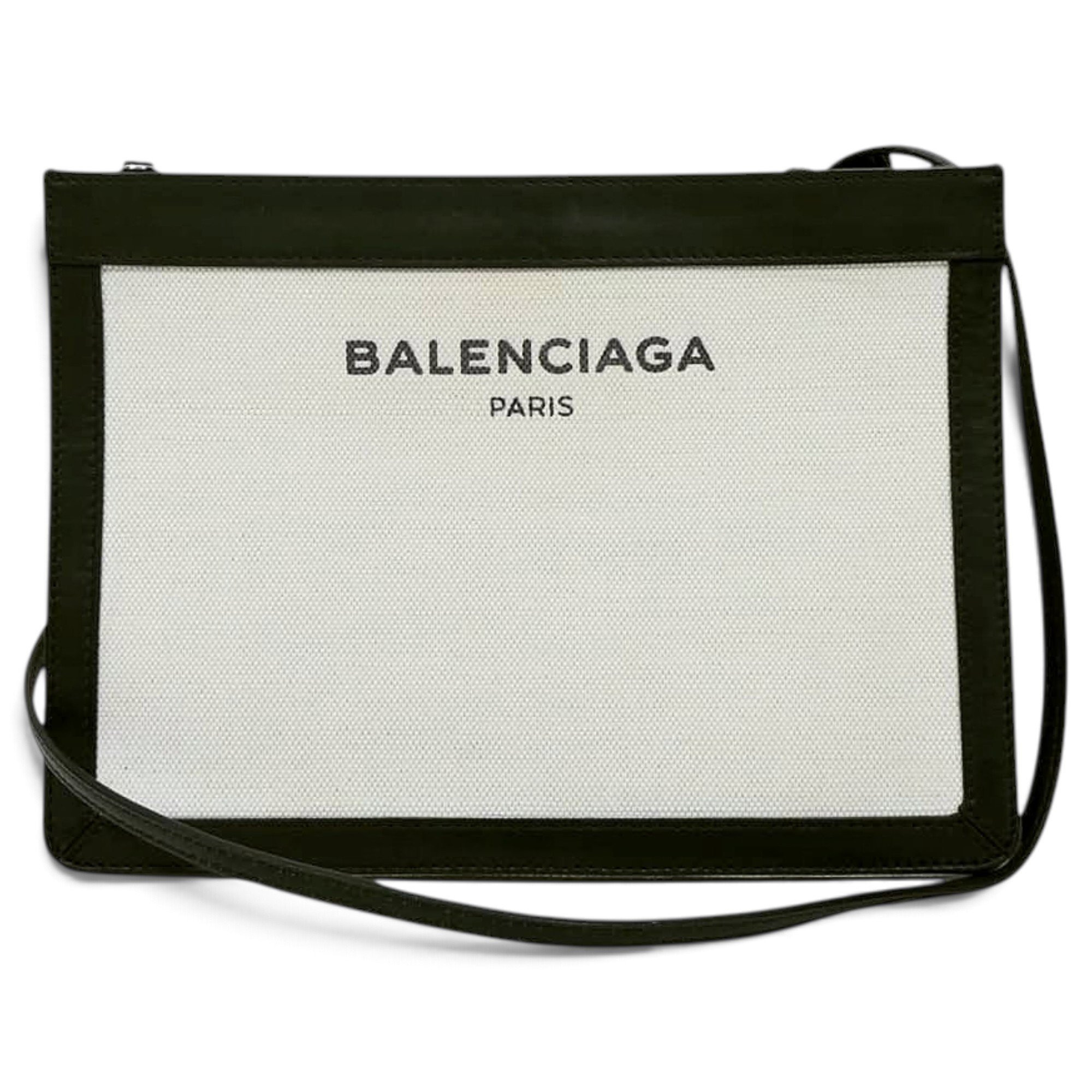 Navy cabas cloth crossbody bag
