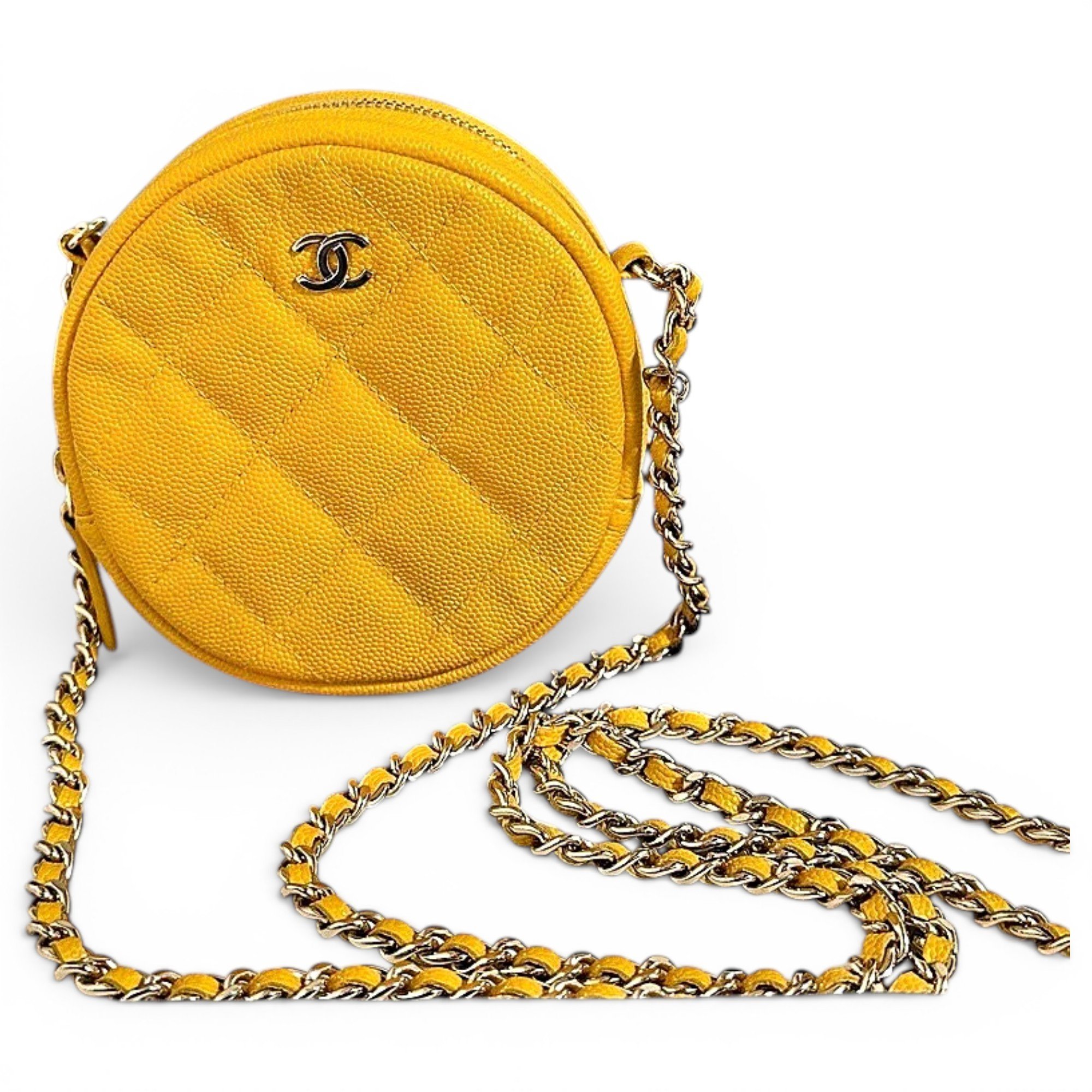 Trendy CC Vanity leather handbag