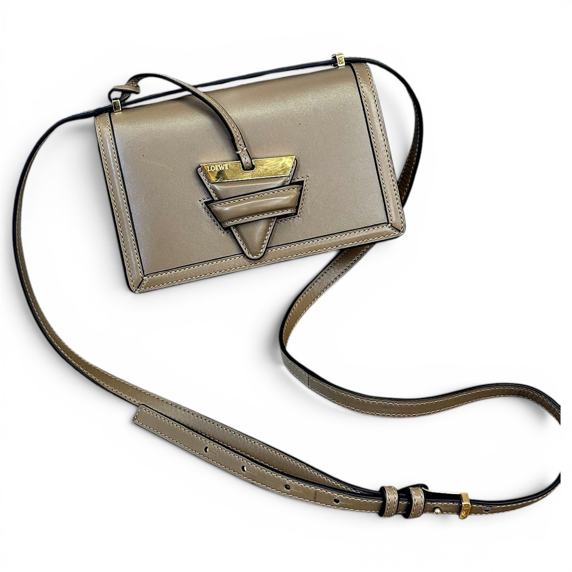 Barcelona leather crossbody bag