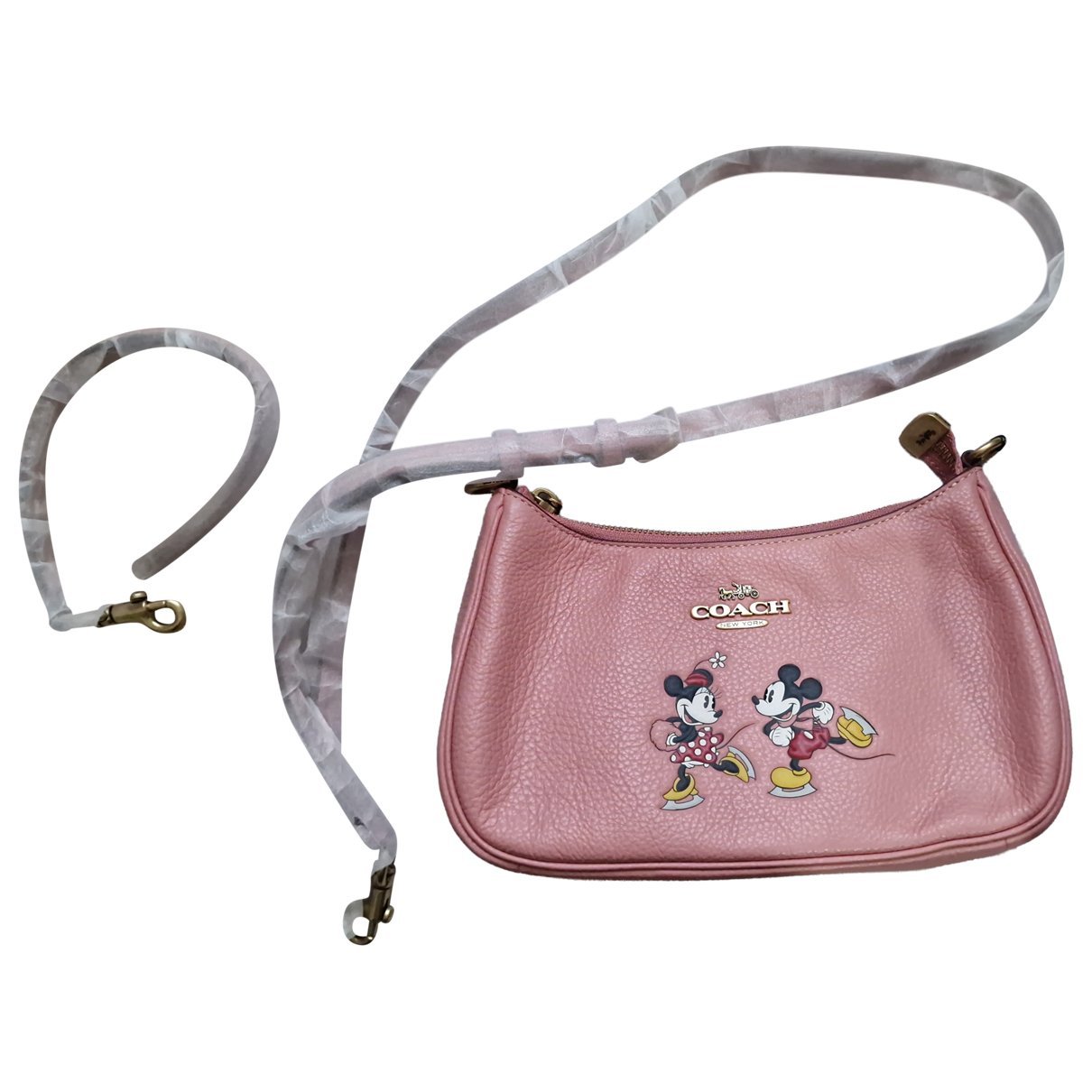  Disney collection leather handbag