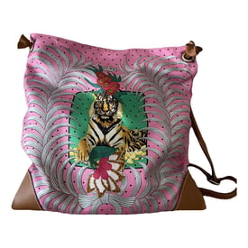 Hermes Silk City Handbag Silk