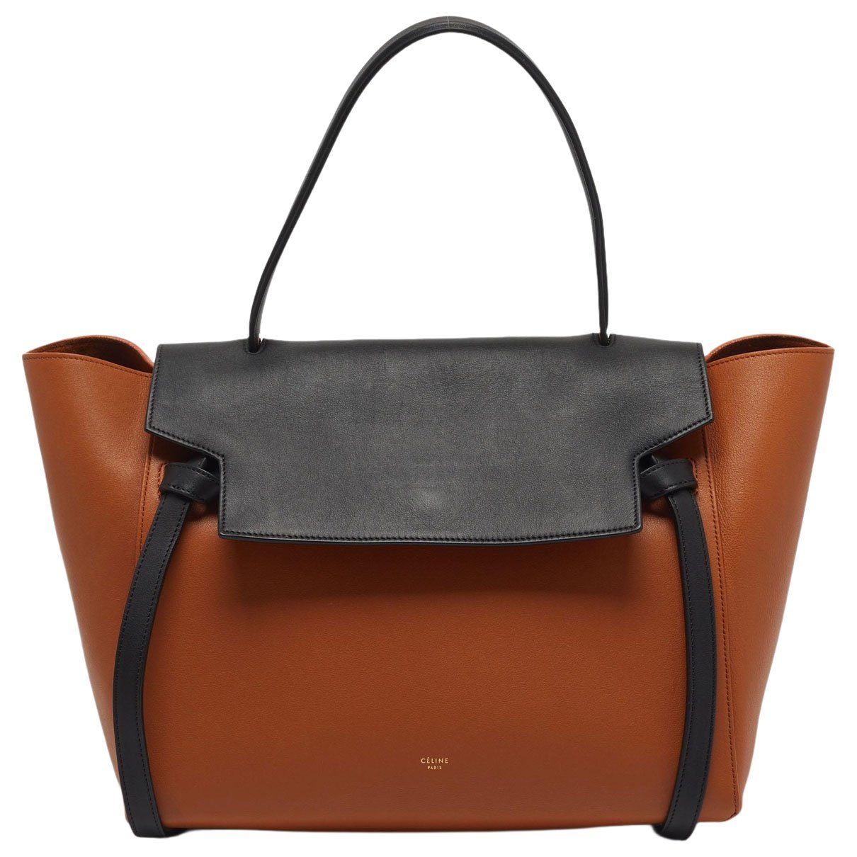 Belt leather satchel
