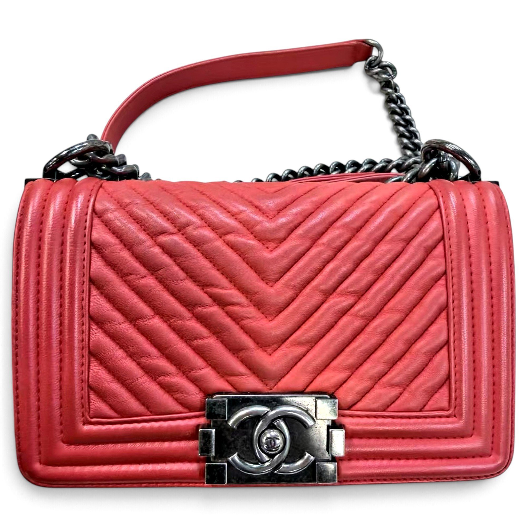 Boy leather handbag