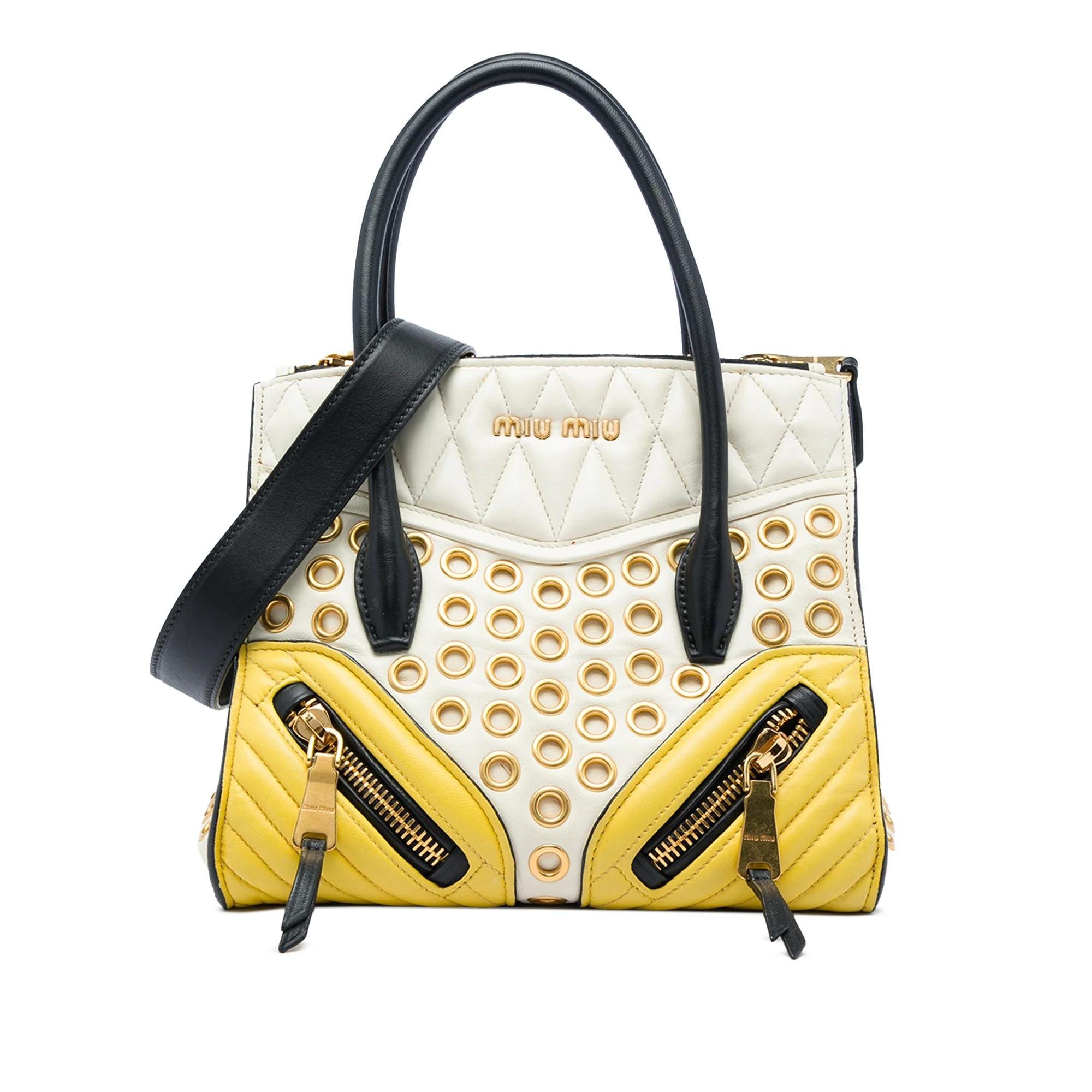 Leather satchel