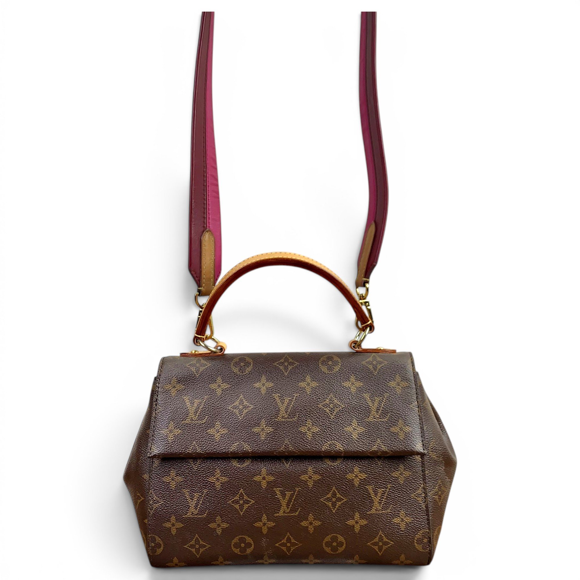 Cluny leather crossbody bag