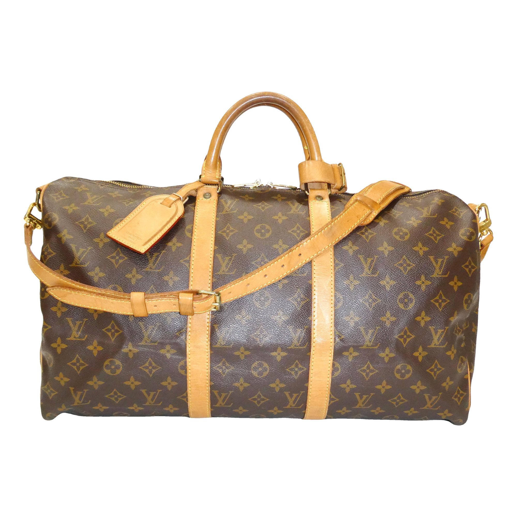 Keepall leather 48h bag