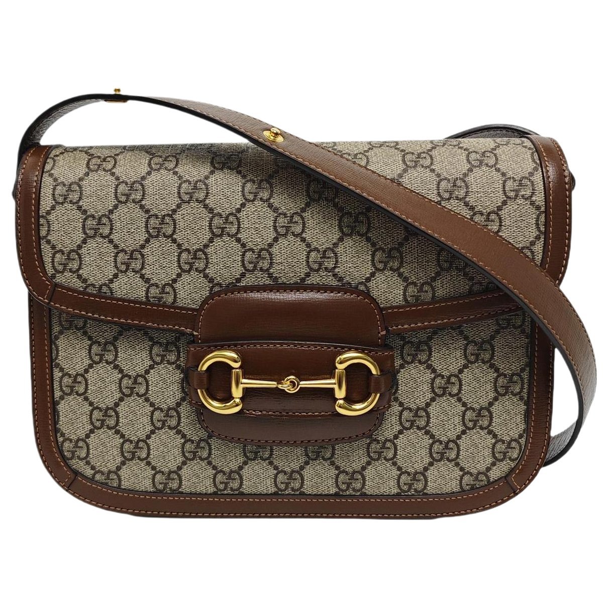 Handle Horsebit 1955 leather crossbody bag