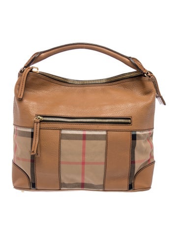 House Check Top Handle Bag