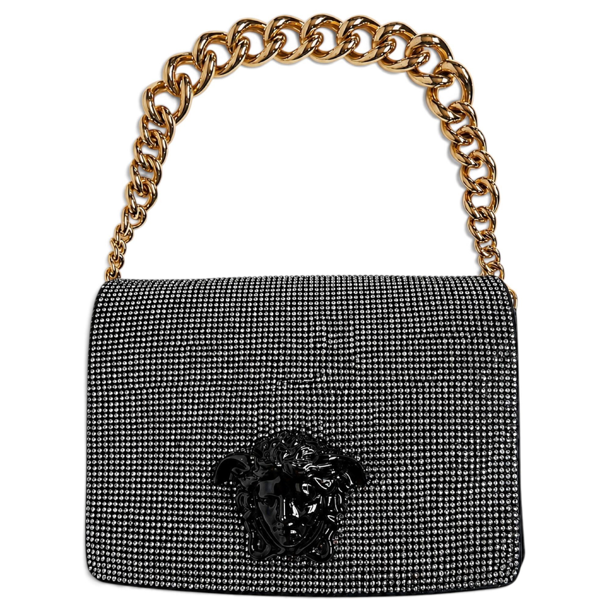 La Medusa leather handbag