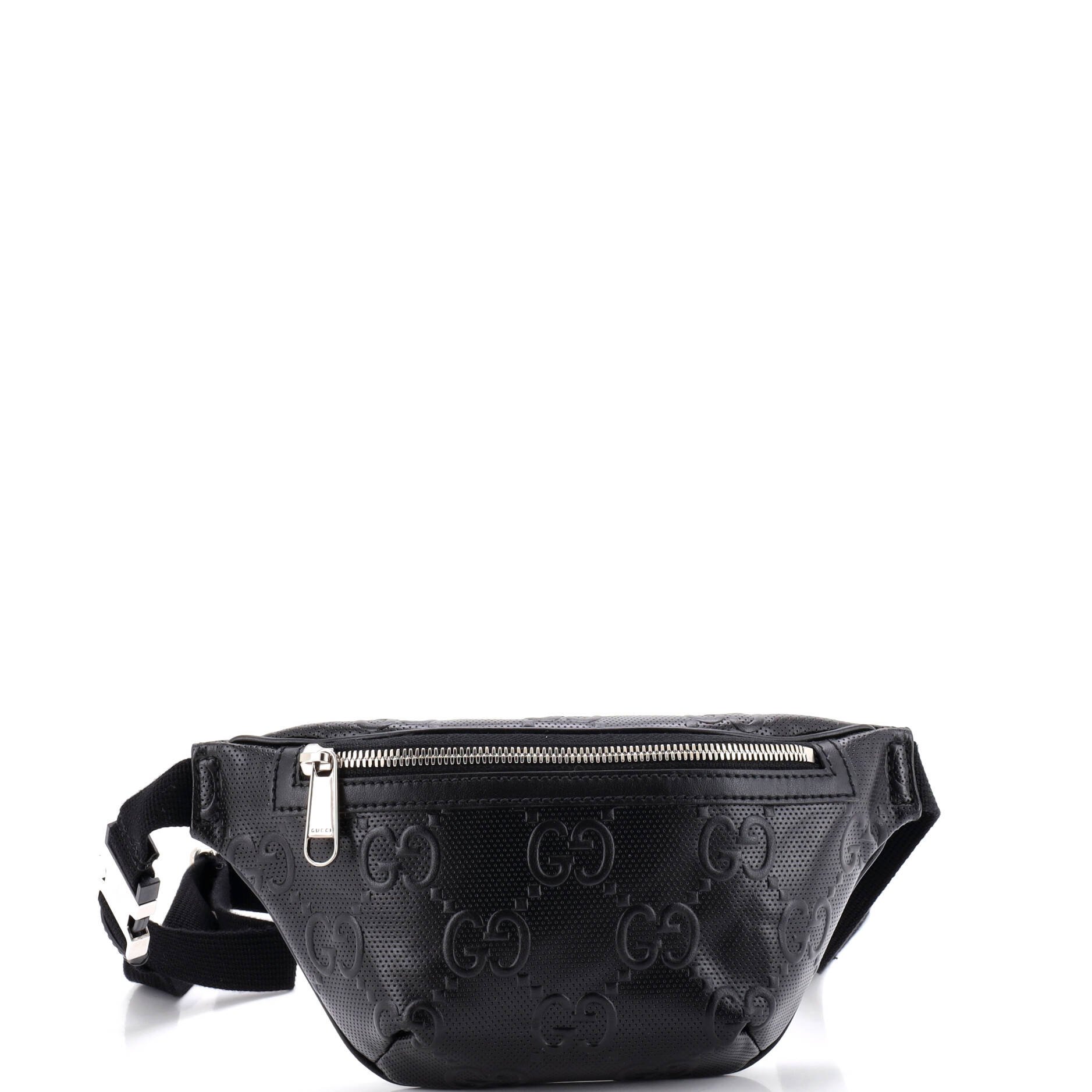 Belt Bag GG Embossed Perforated Leather Small