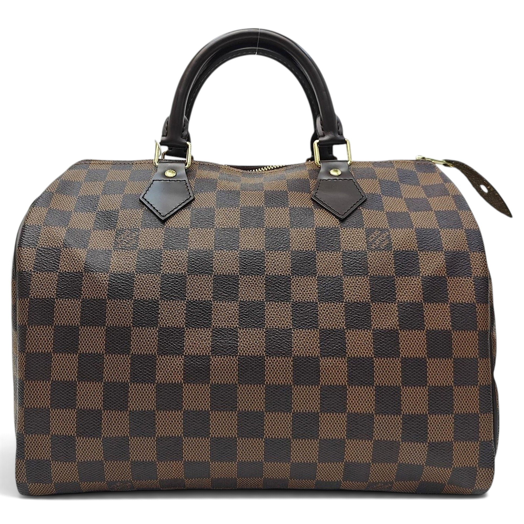 Nano Speedy / Mini HL leather handbag