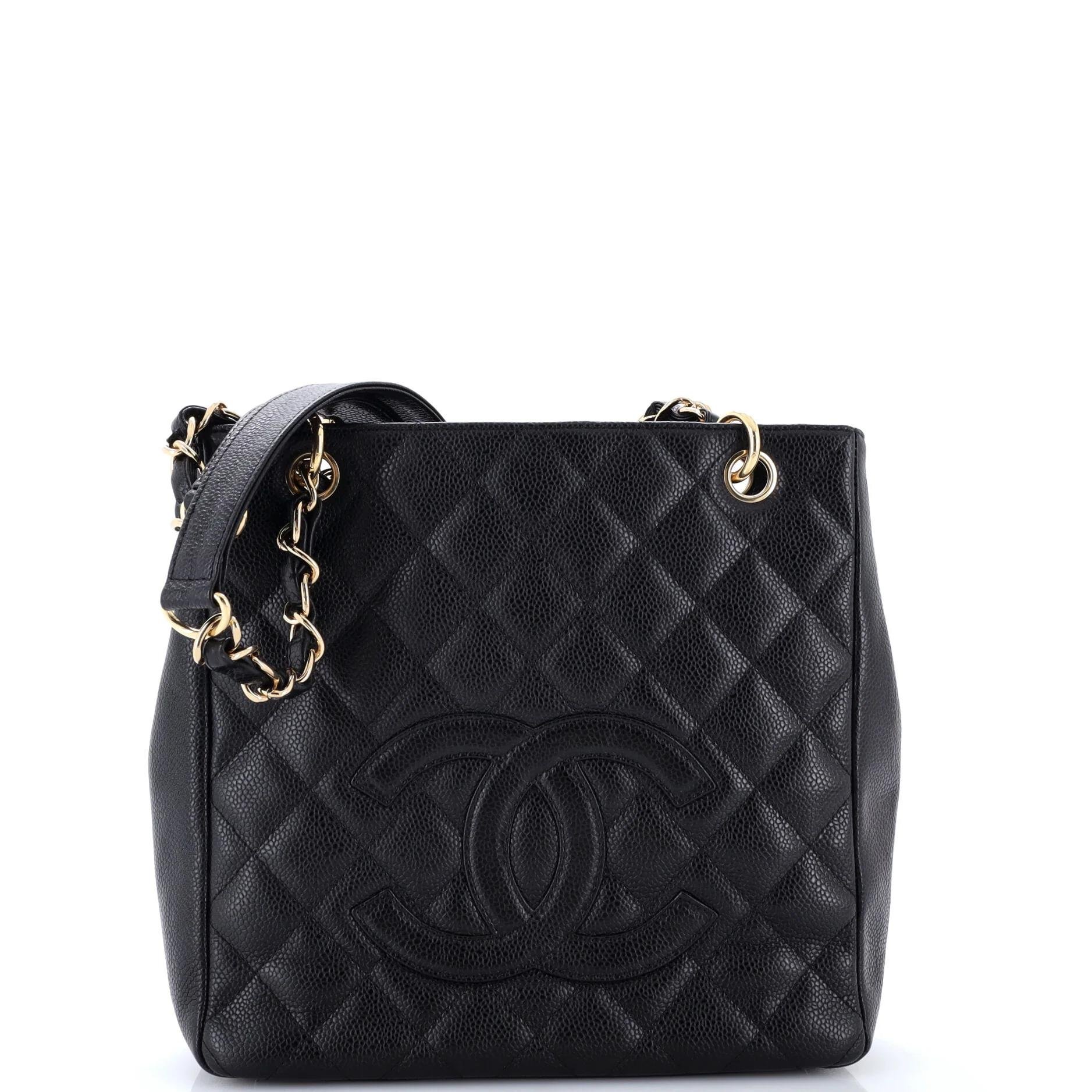 Classic CC Shopping leather tote
