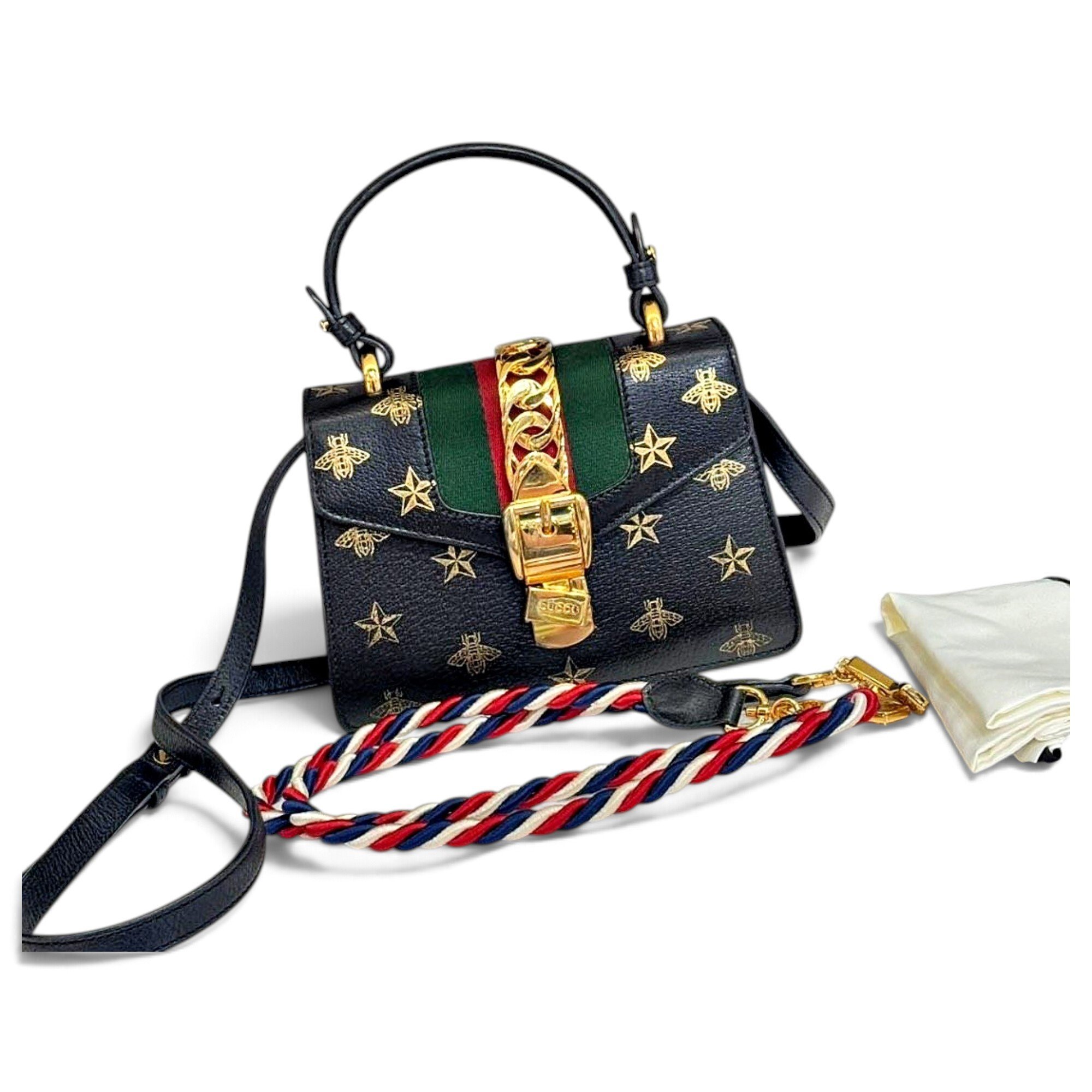 Gucci GG Marmont Flap leather handbag