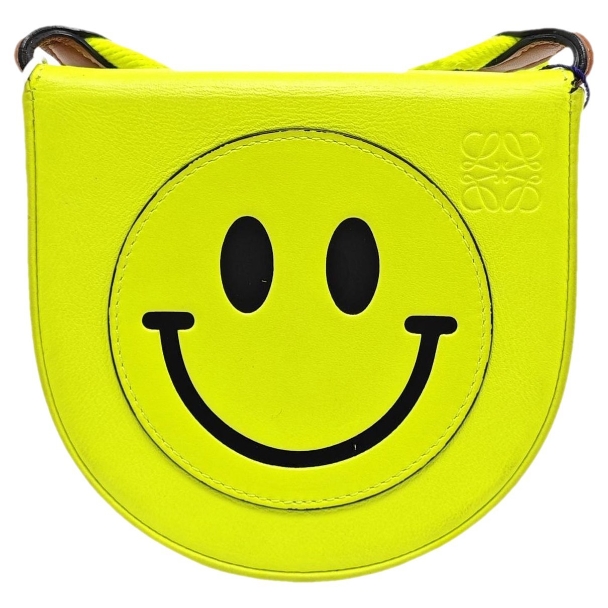 Heel leather crossbody bag