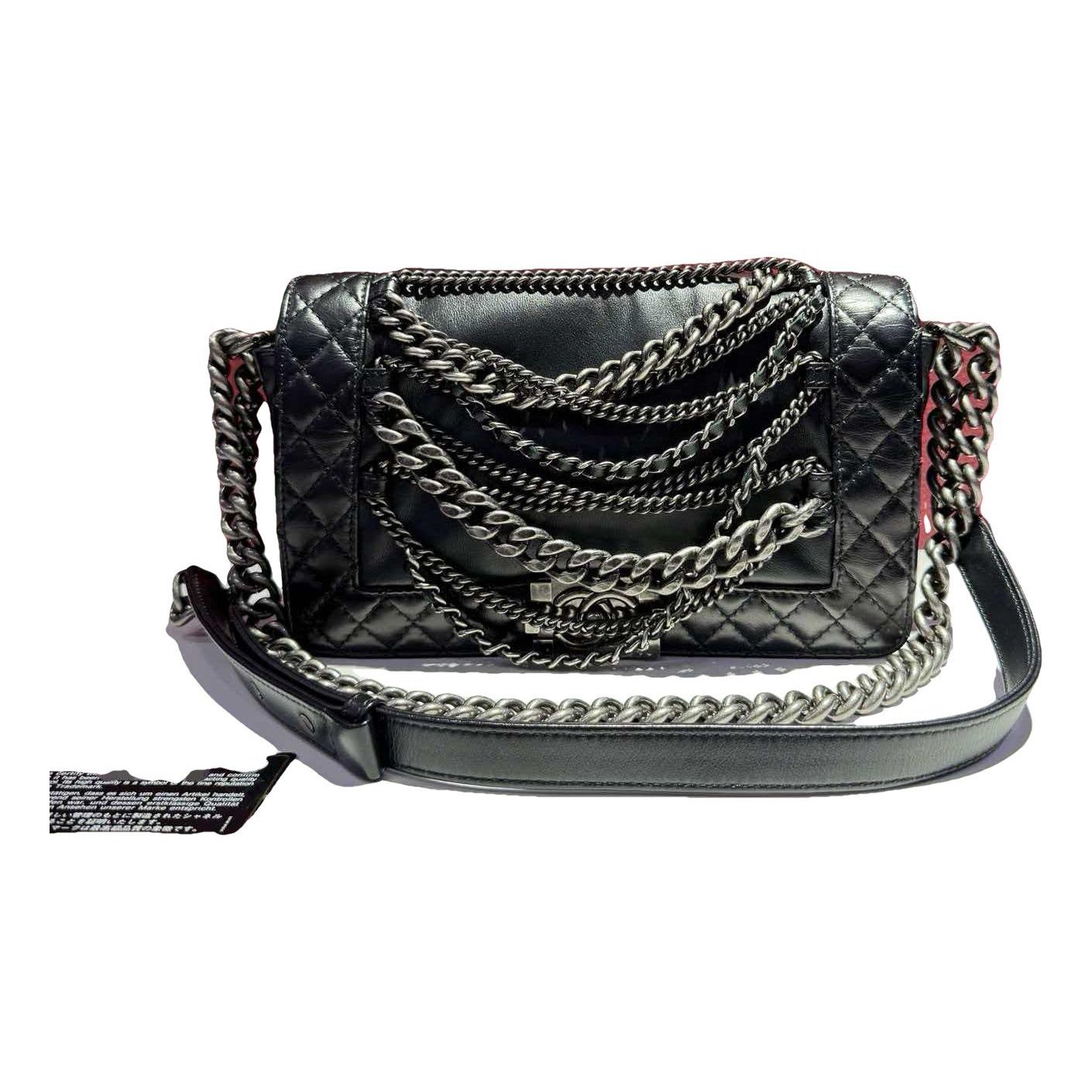 Boy leather bag