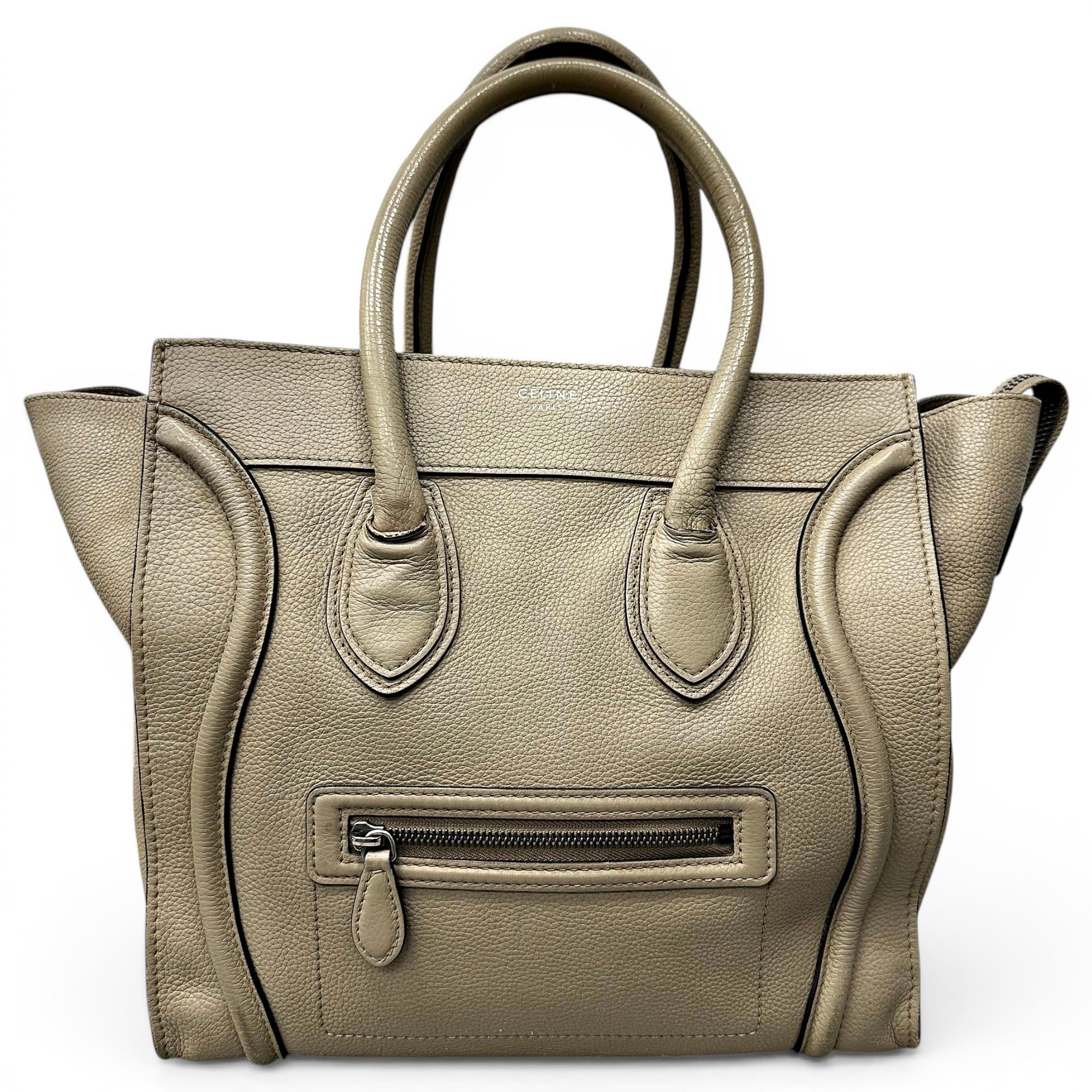 Luggage leather handbag
