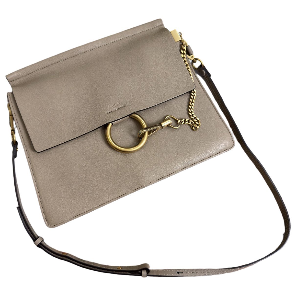 Faye leather handbag