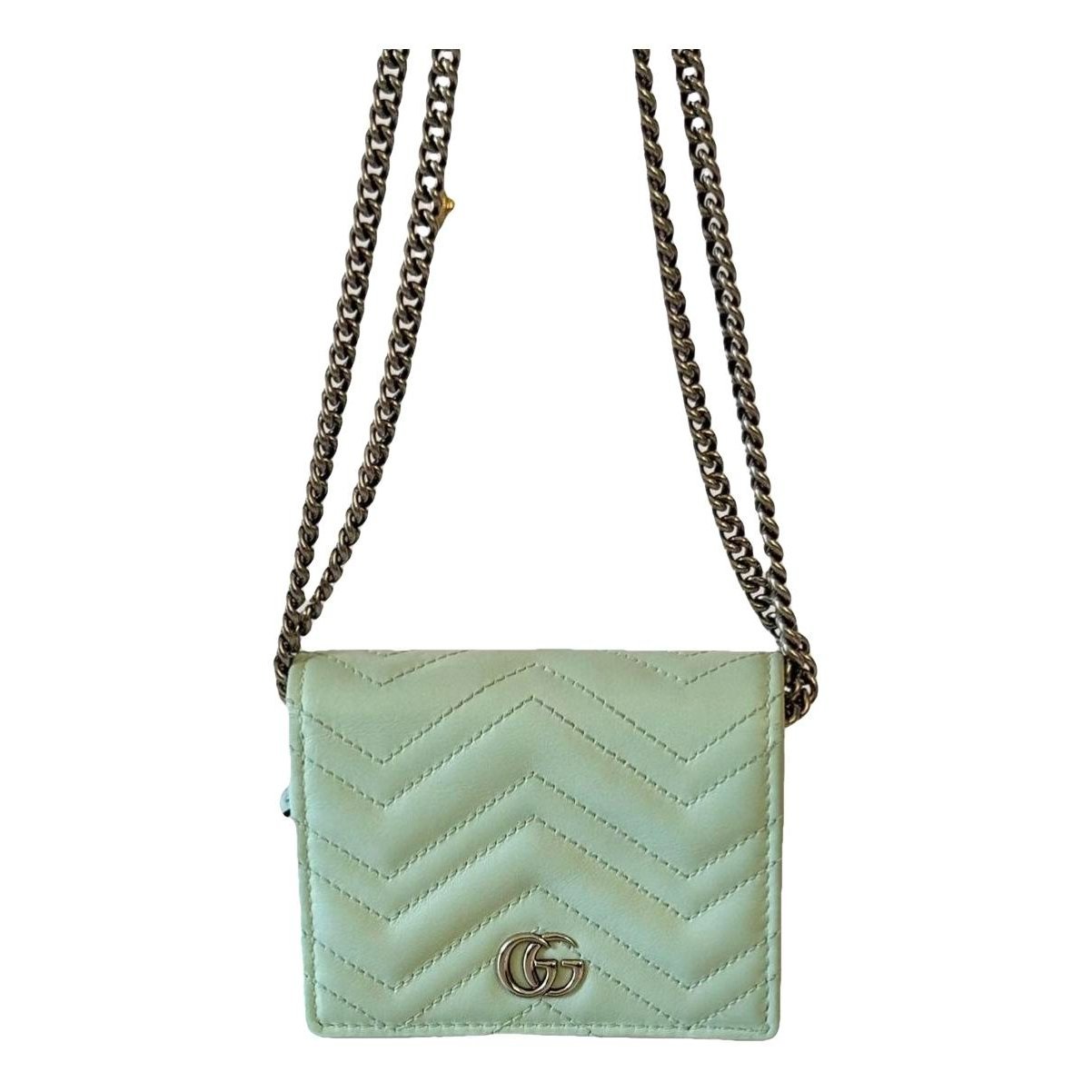 Marmont leather clutch bag
