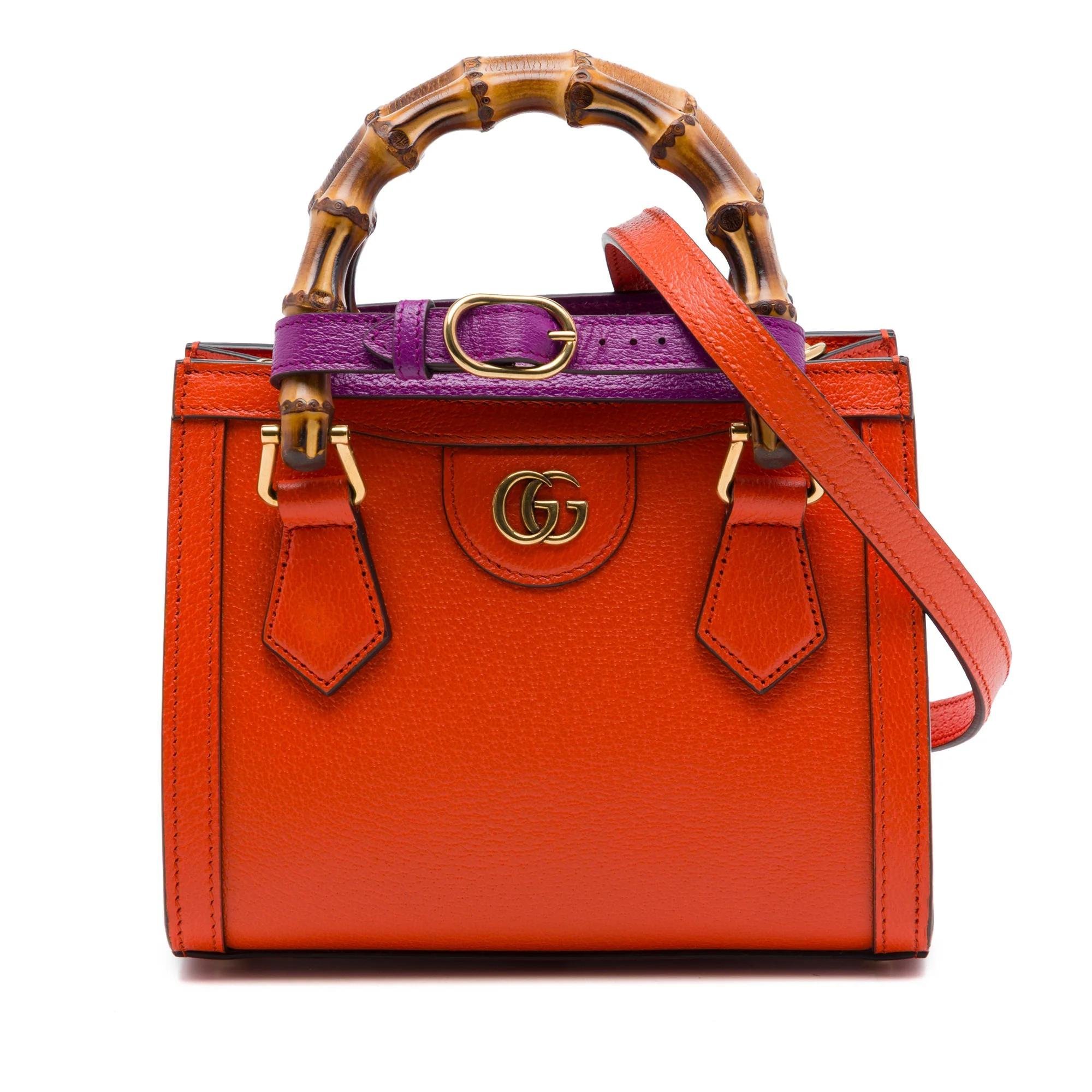 Bamboo pony-style calfskin handbag